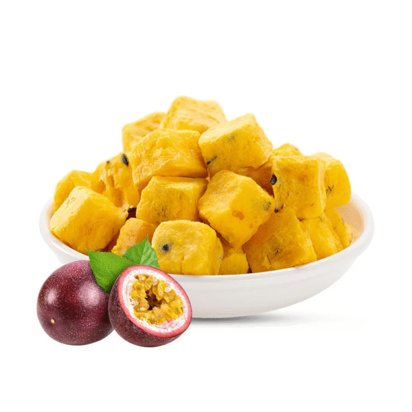FREEZE DRIED PASSION FRUIT CUBES
