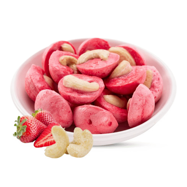 FREEZE DRIED STRAWBERRY CASHEW